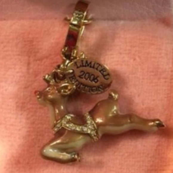 Juicy Couture Reindeer Christmas charm - Picture 2 of 2